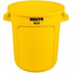 Rubbermaid® FG261000RED BRUTE 10 Gallon Red Round Trash Can
