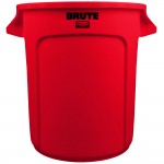 Rubbermaid® FG261000RED BRUTE 10 Gallon Red Round Trash Can