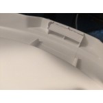 Lavex 10 Gallon Yellow Round Commercial Trash Can Lid