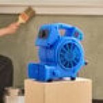 Lavex 3-Speed Mini Air Mover with GFCI Power Outlets - 1/8 hp, 500 CFM Lavex 3-Speed Mini Air Mover with GFCI Power Outlets - 1/8 hp, 500 CFM