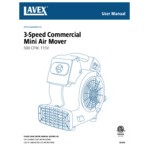 Lavex 3-Speed Mini Air Mover with GFCI Power Outlets - 1/8 hp, 500 CFM Lavex 3-Speed Mini Air Mover with GFCI Power Outlets - 1/8 hp, 500 CFM