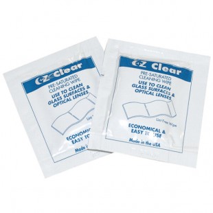 Controltek USA 510005 Pre-Saturated Lens Cleaning Wipes - 50/Box Controltek USA 510005 Pre-Saturated Lens Cleaning Wipes - 50/Box