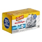 Glad® ForceFlex MaxStrength CLO70320 13 Gallon 0.82 Mil 24 Glad® ForceFlex MaxStrength CLO70320 13 Gallon 0.82 Mil 24