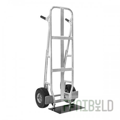 Valley Craft 600 lb. Flat Back Aluminum Beverage Hand Truck with Fenders F83944A0