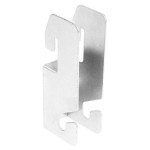 Metro SWGB1 Smartwall G3 Stainless Steel Grid Mounting Bracket Kit for Wall Track