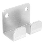 Metro SWGB1 Smartwall G3 Stainless Steel Grid Mounting Bracket Kit for Wall Track