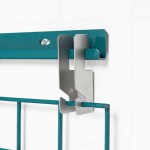 Metro SWGB1 Smartwall G3 Stainless Steel Grid Mounting Bracket Kit for Wall Track