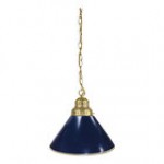 Holland Bar Stool BL1BRDkBl Dark Blue Pendant Light with Brass Finish - 120V