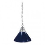 Holland Bar Stool BL1BRDkBl Dark Blue Pendant Light with Brass Finish - 120V