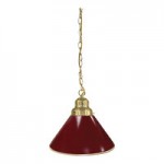 Holland Bar Stool BL1BRDkBl Dark Blue Pendant Light with Brass Finish - 120V