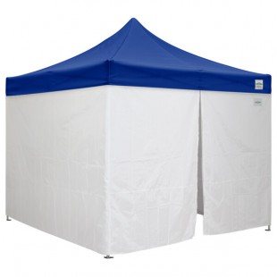 Caravan Canopy 21003305020 Displayshade 10' x 10' Blue Light-Duty Commercial Grade Instant Canopy Deluxe Kit with Side Walls Caravan Canopy 21003305020 Displayshade 10' x 10' Blue Light-Duty Commercial Grade Instant Canopy Deluxe Kit with Side Walls