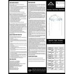 Caravan Canopy 21007900010 V-Series Pro 2 10' x 10' White Straight Leg Instant Canopy Caravan Canopy 21007900010 V-Series Pro 2 10' x 10' White Straight Leg Instant Canopy