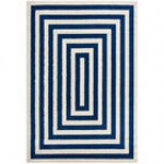 Abani Casa Collection 4' x 6' Beige / Cream Contemporary Rectangular Area Rug Abani Casa Collection 4' x 6' Beige / Cream Contemporary Rectangular Area Rug
