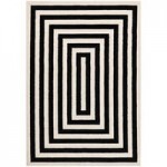 Abani Casa Collection 4' x 6' Beige / Cream Contemporary Rectangular Area Rug Abani Casa Collection 4' x 6' Beige / Cream Contemporary Rectangular Area Rug