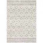 Abani Casa Collection 4' x 6' Beige / Cream Contemporary Rectangular Area Rug Abani Casa Collection 4' x 6' Beige / Cream Contemporary Rectangular Area Rug