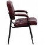 Flash Furniture BT-1404-BURG-GG Burgundy Leather Executive Side Chair with Black Frame Finish Flash Furniture BT-1404-BURG-GG Burgundy Leather Executive Side Chair with Black Frame Finish