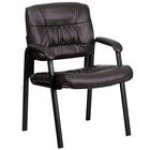Flash Furniture BT-1404-BURG-GG Burgundy Leather Executive Side Chair with Black Frame Finish Flash Furniture BT-1404-BURG-GG Burgundy Leather Executive Side Chair with Black Frame Finish