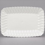 Fineline Flairware 215-BO 15 oz. Bone / Ivory Plastic Oval Bowl / Serving Boat - 300/Case Fineline Flairware 215-BO 15 oz. Bone / Ivory Plastic Oval Bowl / Serving Boat - 300/Case