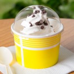 Choice 12 oz. Yellow Paper Frozen Yogurt / Food Cup - 50/Pack Choice 12 oz. Yellow Paper Frozen Yogurt / Food Cup - 50/Pack
