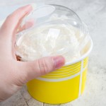 Choice 12 oz. Yellow Paper Frozen Yogurt / Food Cup - 50/Pack Choice 12 oz. Yellow Paper Frozen Yogurt / Food Cup - 50/Pack
