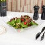 Fineline Wavetrends 128-CL Clear Plastic Serving Bowl 128 oz. - 25/Case