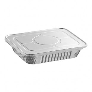 Choice 1/2 Size Heavy-Duty Foil Steam Table Pan Deep 2 9/16