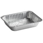 Choice 1/2 Size Heavy-Duty Foil Steam Table Pan Deep 2 9/16