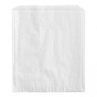 Bagcraft Packaging White Wet Wax Sandwich Bag - 1,000/Box