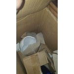 Acopa 15 oz. Bright White Rolled Edge Stoneware Nappie Bowl - Sample