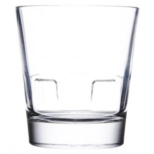 Libbey Optiva 10 oz. Stackable Rocks / Old Fashioned Glass - Sample