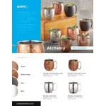 Acopa Alchemy 16 oz. Silver Moscow Mule Mug - Sample