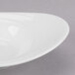 Reserve by Libbey 987659327 Silk 2.5 oz. Royal Rideau White Porcelain Appetizer Dish - 36/Case