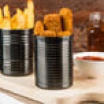 American Metalcraft SCBM 12 oz. Black Stainless Steel Soup Can American Metalcraft SCBM 12 oz. Black Stainless Steel Soup Can