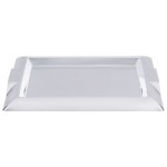 Vollrath 82093 Rectangular Stainless Steel Serving Tray with Handles - 12