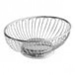TableCraft 4171 Chalet Small Oval Chrome Basket - 7 1/2 TableCraft 4171 Chalet Small Oval Chrome Basket - 7 1/2