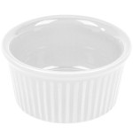 CAC RKF-3 Festiware 3 oz. Super White China Fluted Ramekin - 48/Case CAC RKF-3 Festiware 3 oz. Super White China Fluted Ramekin - 48/Case