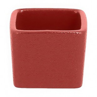 RAK Porcelain Neo Fusion 2.1 oz. Magma Dark Red Stackable Porcelain Ramekin - 12/Case