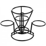 GET F-635-W 3 oz. White Fluted Melamine Ramekin - 48/Case GET F-635-W 3 oz. White Fluted Melamine Ramekin - 48/Case