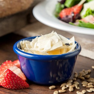 Carlisle S28060 3 oz. Smooth Cobalt Blue Melamine Ramekin - 48/Case Carlisle S28060 3 oz. Smooth Cobalt Blue Melamine Ramekin - 48/Case