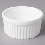 10 Strawberry Street WTR-38SUF Whittier 6 oz. White Porcelain Fluted Ramekin - 36/Case 10 Strawberry Street WTR-38SUF Whittier 6 oz. White Porcelain Fluted Ramekin - 36/Case
