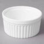 10 Strawberry Street WTR-38SUF Whittier 6 oz. White Porcelain Fluted Ramekin - 36/Case 10 Strawberry Street WTR-38SUF Whittier 6 oz. White Porcelain Fluted Ramekin - 36/Case