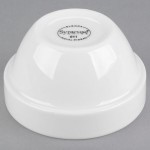Libbey 905356011 Slenda 2.25 oz. Royal Rideau White Round Porcelain Stacking Ramekin - 36/Case
