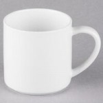 Libbey 905356011 Slenda 2.25 oz. Royal Rideau White Round Porcelain Stacking Ramekin - 36/Case