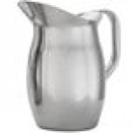 American Metalcraft 68 oz. Stainless Steel Bell Pitcher with Ice Guard BPG67 - 12/Case American Metalcraft 68 oz. Stainless Steel Bell Pitcher with Ice Guard BPG67 - 12/Case