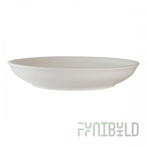 The Potter's Collection by Robert Gordon from Steelite International 2.125 Qt. Round Shell Porcelain Bowl - 6/Case