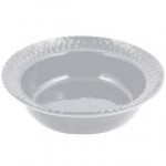 Bon Chef 2307 2.5 Qt. Ivory Sandstone Finish Cast Aluminum Trellis Bowl