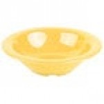 GET B-127-TY Diamond Mardi Gras 12 oz. Tropical Yellow Melamine Bowl - 24/Case