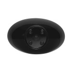 Elite Global Solutions M127 Moderne Black 2.25 qt. Large Oblong Bowl