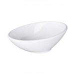 Elite Global Solutions M127 Moderne Black 2.25 qt. Large Oblong Bowl