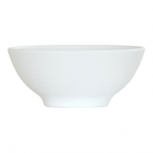 Cal-Mil Charlotte 16 oz. White Melamine Soup Bowl - 6/Case